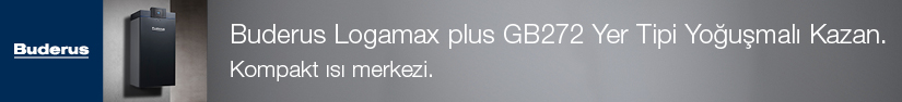 Buderus Logamax plus GB272 Yer Tipi Yoğuşmalı Kazan