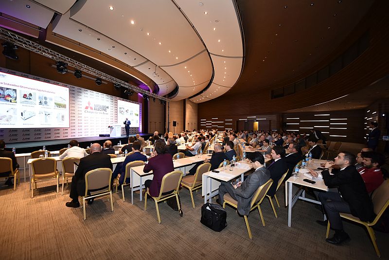 İzmir etkinliğinde, markanın HVAC sektörünün otomasyon çalışmaları hakkında detaylı bilgi verildi