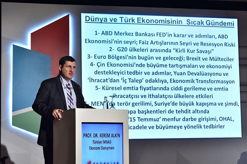 Türkiye İMSAD Ekonomi Danışmanı Prof. Dr. Kerem Alkin