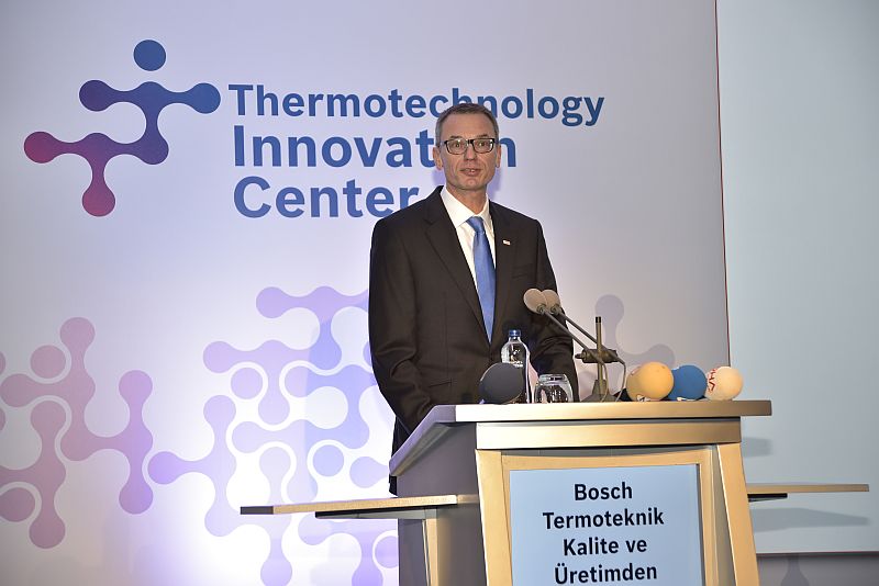 Bosch Termoteknik Kalite ve Üretimden Sorumlu Yönetim Kurulu Üyesi Ulrich Schmidt 