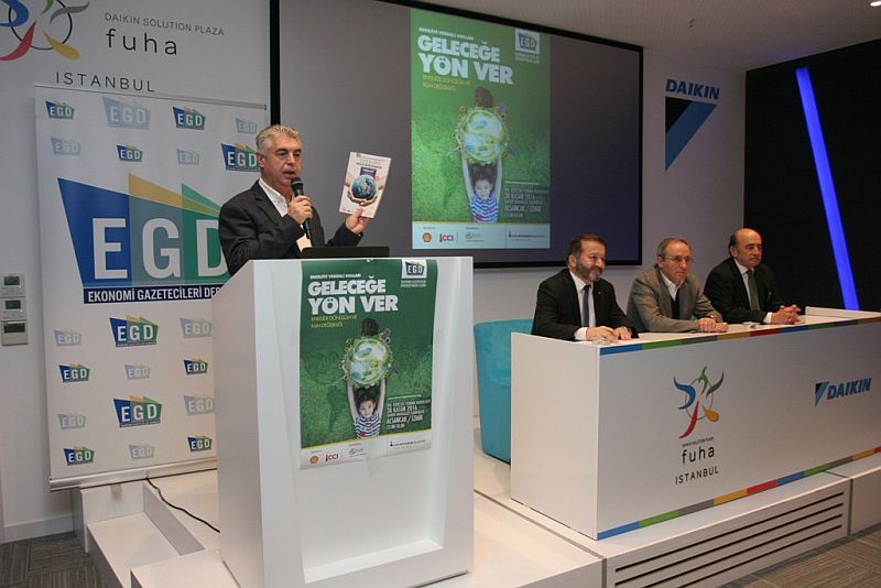 Daikin’in katkılarıyla yayına hazırlanan “Enerjini Geleceğe Harca” adlı kitap, küresel ısınmanın Türkiye ve dünyadaki etkileri ve acil alınması gereken tedbirler açısından "rehber" niteliği taşıyor. Daikin’in katkılarıyla yayına hazırlanan “Enerjini Geleceğe Harca” adlı kitap, küresel ısınmanın Türkiye ve dünyadaki etkileri ve acil alınması gereken tedbirler açısından "rehber" niteliği taşıyor.