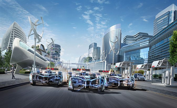 ABB, dünyanın ilk tam elektrikli uluslararası FIA motor sporları serisi “ABB FIA Formula E Şampiyonası”na isim sponsoru olarak destek veriyor