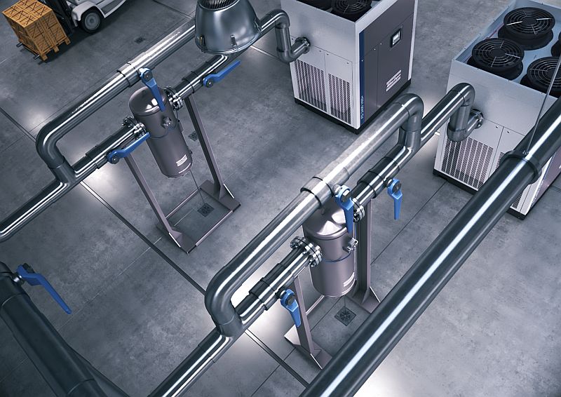 Atlas Copco, GA 450 FD 2400 VSD smart AIR solution detail filter