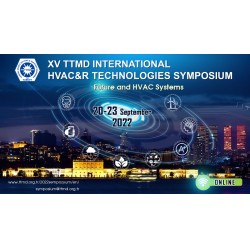 TTMD XV Uluslararası Yapıda Tesisat Teknolojileri Sempozyumu 20-23 Eylül 2022 