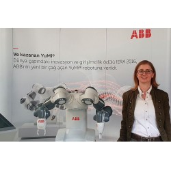 ABB Türkiye Robot Bölümü Genel Endüstri İş Kolu Satış Müdürü Funda Çorakçı BİLSEL