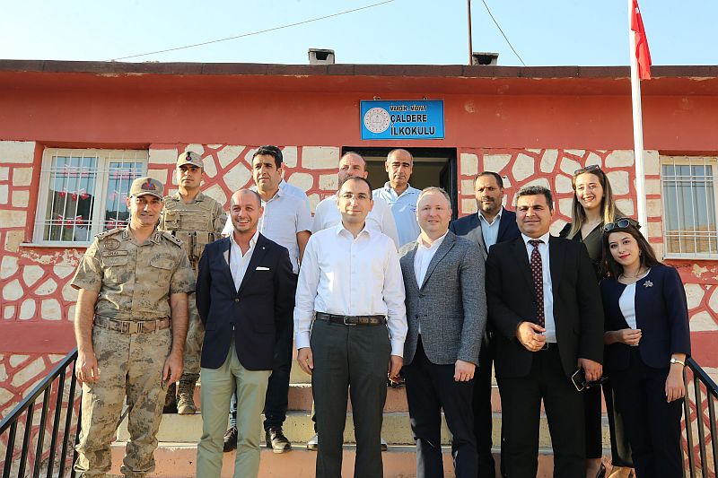 Midyat Çaldere İlkokulu’nun Havası Değişiyor 