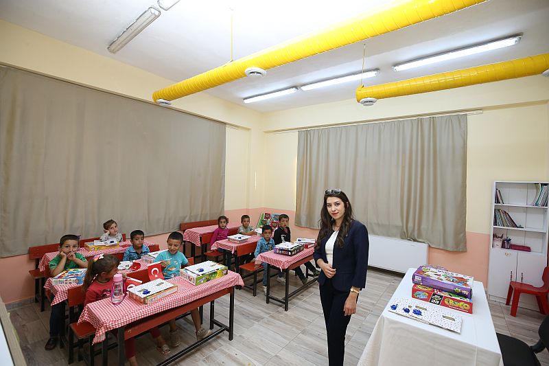 Midyat Çaldere İlkokulu’nun Havası Değişiyor 