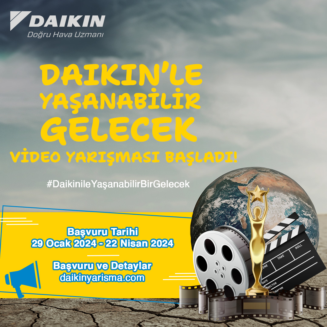 Daikin’le Yaşanabilir Gelecek Video Yarışması