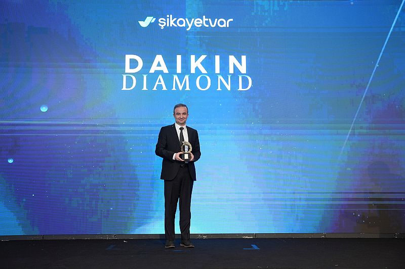 ŞİKAYETVAR A.C.E Awards’da Diamond Ödülü Daikin Türkiye'nin