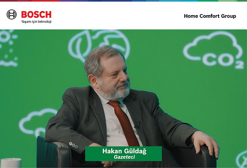 Bosch Home Comfort Group Türkiye’nin, tüm paydaşları nezdinde farkındalık yaratmayı amaçladığı video buluşmalarının ikinci konuğu, ekonomi basınının önde gelen isimlerinden Hakan Güldağ oldu. 