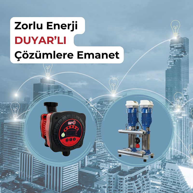Zorlu Enerji yüksek verimli Duyar Pompa çözümlerine emanet.