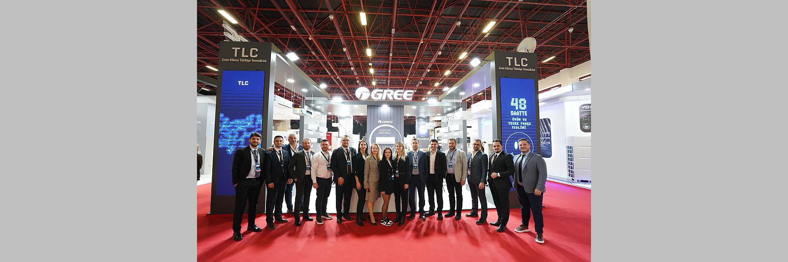 TLC Klima, Gree Markası ile Hoteltech Antalya Fuarı’na Katıldı