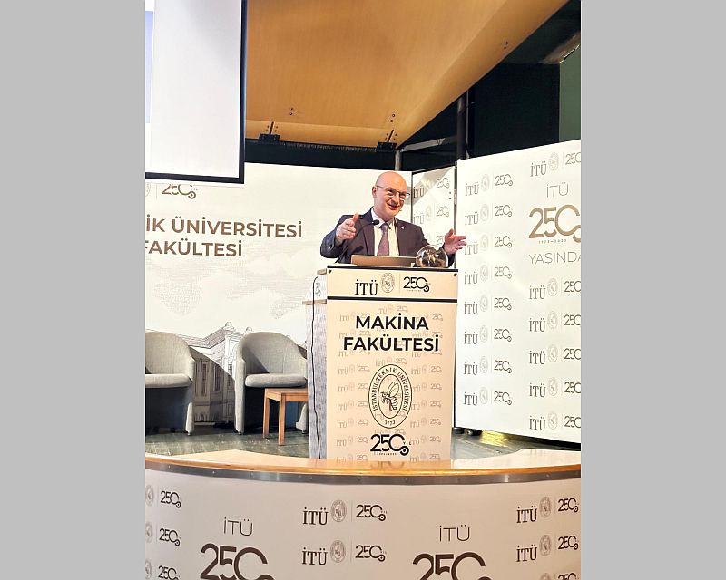 Çukurova Isı A.Ş. Yönetim Kurulu Başkanı Ömer Cihad Vardan, İTÜ’nün konuğu oldu