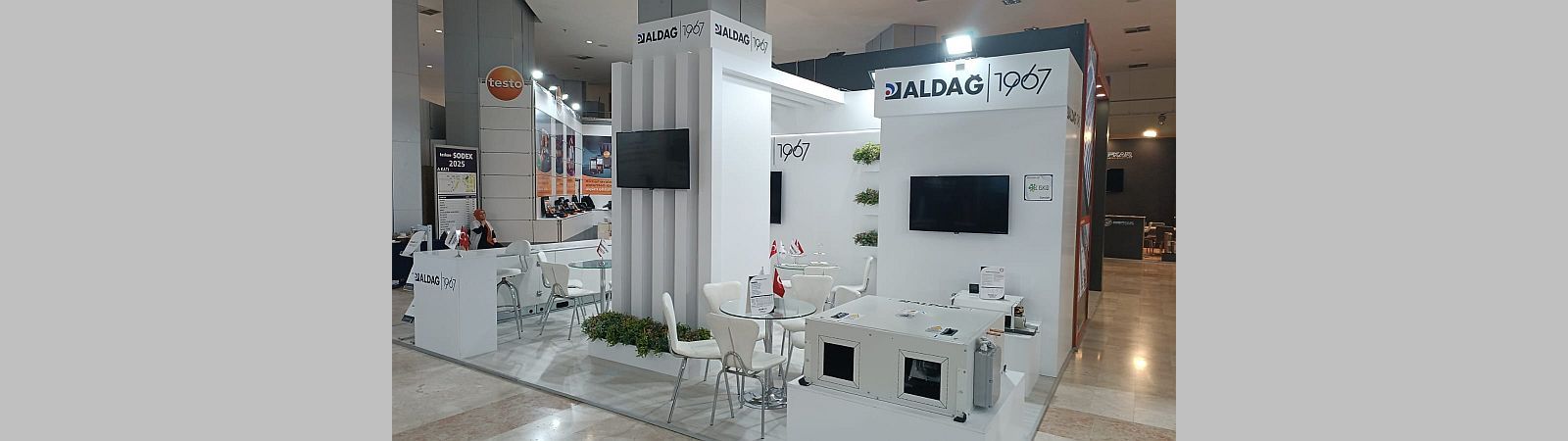 Aldağ, Teskon+Sodex 2025 İzmir Tepekule Kongre ve Sergi Merkezi’nde 