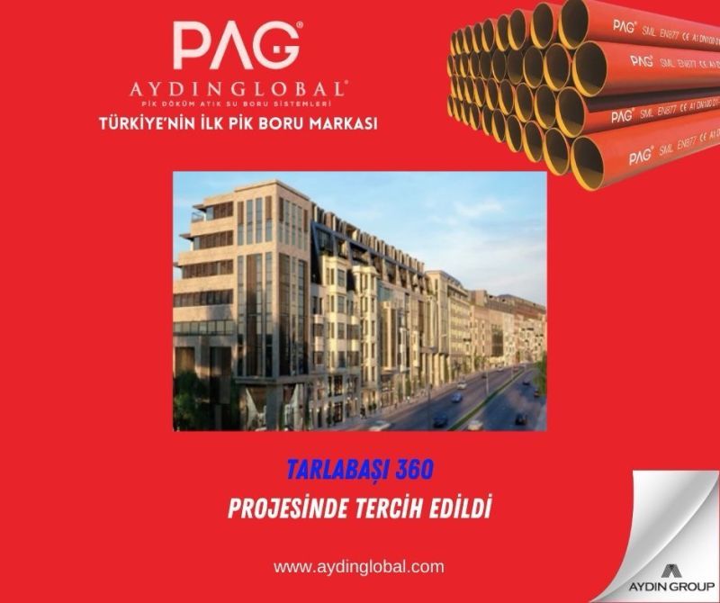 TARLABAŞI 360’ta Pissu Sistemlerinde PAG Markası Tercih Edildi