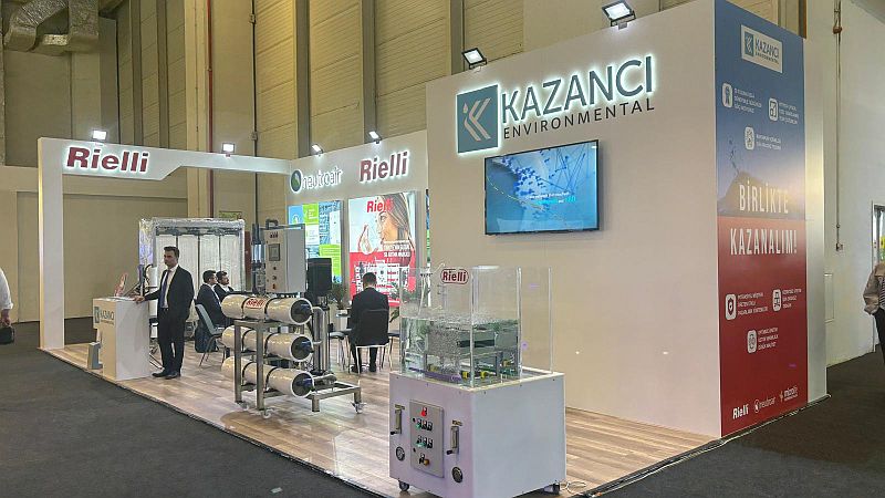 Rielli Avrasya’nın Lider Çevre Teknolojileri Fuarı'nda Yerini Aldı
