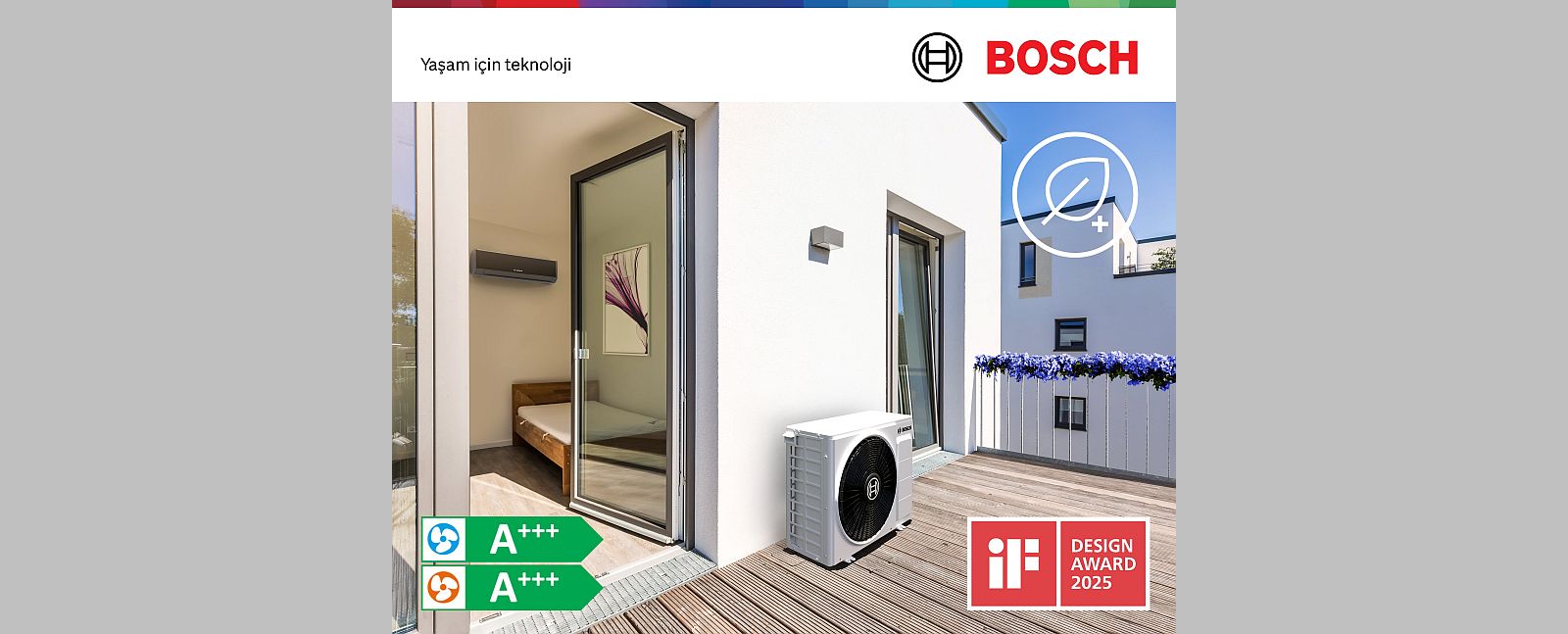 Bosch Climate 7000i ile Evlerde A+++ Konfor Dönemi Başlıyor