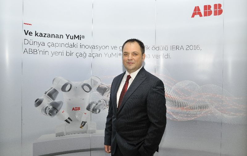 ABB Türkiye Robotik ve İmalat Otomasyonu İş Kolu Başkanı Emre Tural