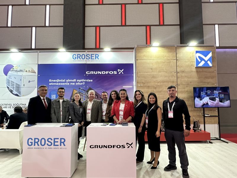 Hotel-Tech Antalya’da Grundfos Enerji Kontrolü Büyük İlgi Gördü