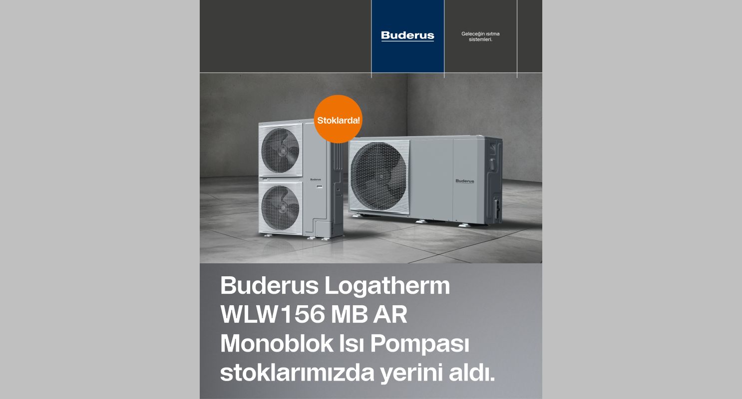 Buderus’tan Isı Pompası Pazarına Güçlü Giriş