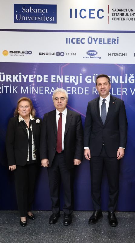 Güler Sabancı, Fatih Birol, Alparslan Bayraktar