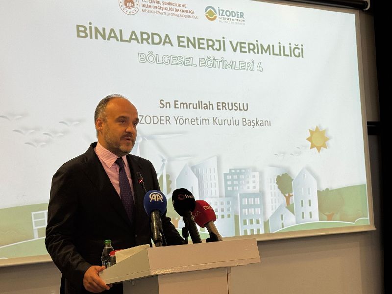 İZODER Yönetim Kurulu Başkanı Emrullah Eruslu
