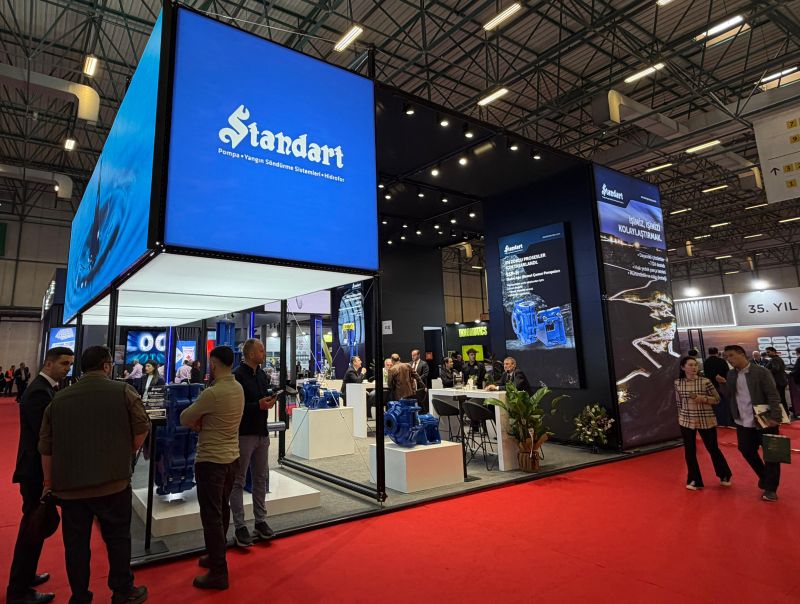 Standart Pompa, Sürdürülebilir Çözümleriyle Maden Türkiye Fuarı’ndaydı