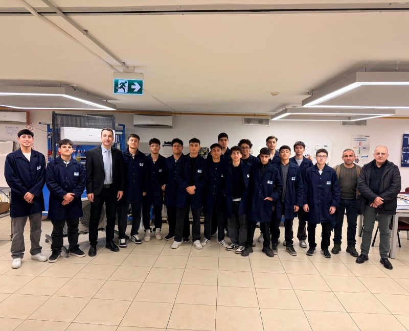 E.C.A. EMAR A.Ş.’den Mesleki Eğitime Destek: Zincirlikuyu İSOV Mesleki ve Teknik Anadolu Lisesi’ni Ağırladı.