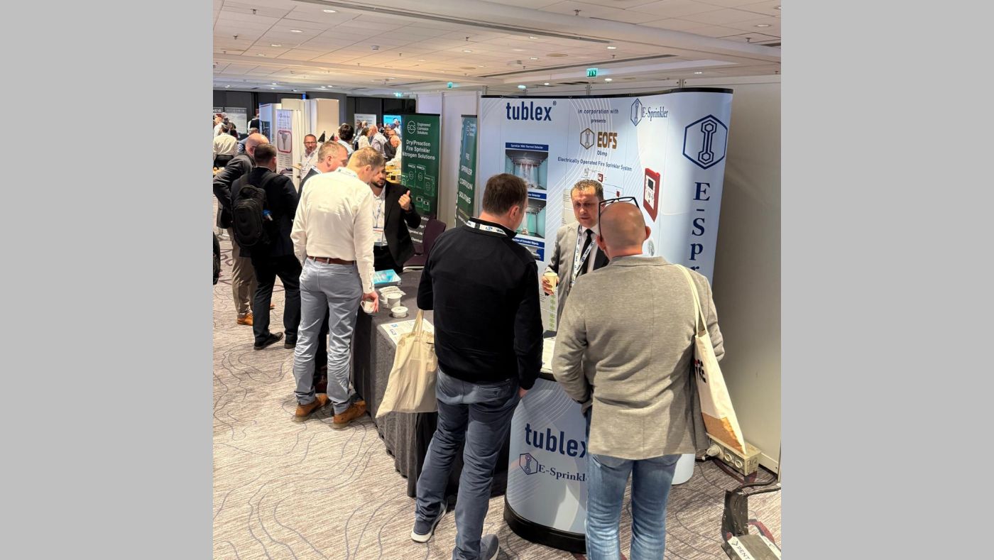 Tublex A.Ş., Fire Sprinkler International 2026 Konferansı’nda Yeniliklerini Tanıttı