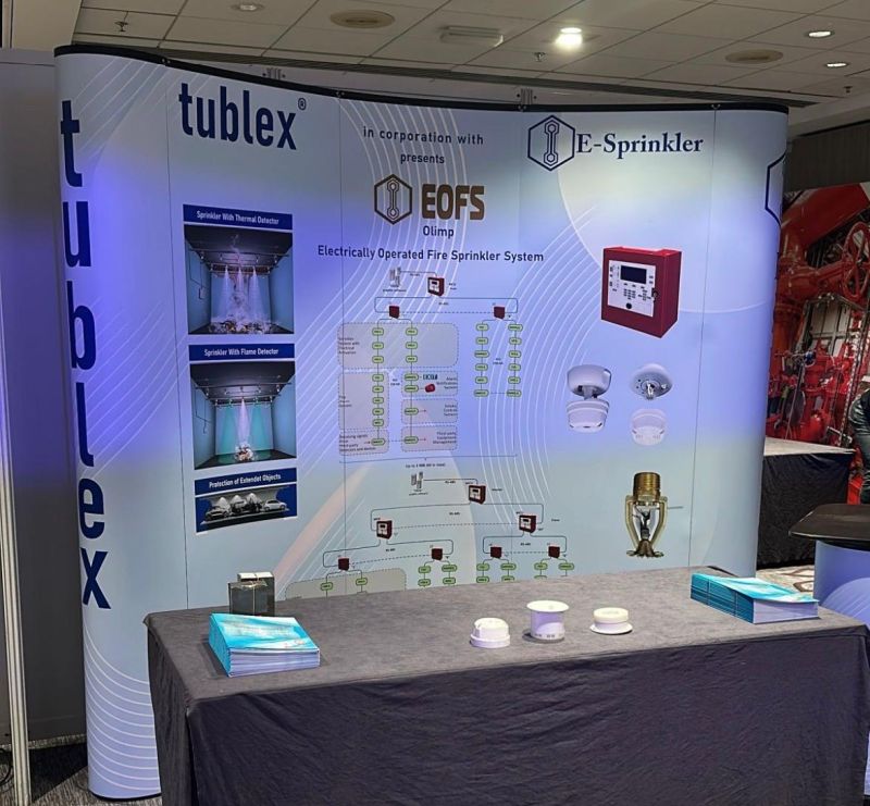 Tublex A.Ş., Fire Sprinkler International 2026 Konferansı’nda Yeniliklerini Tanıttı